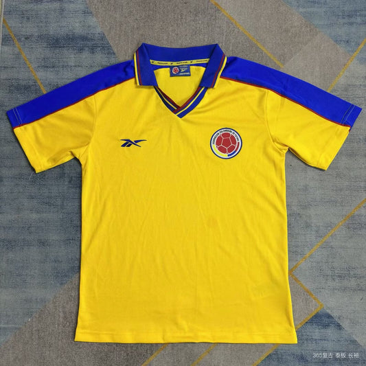 Retro Colombia Home Football Jersey 1998