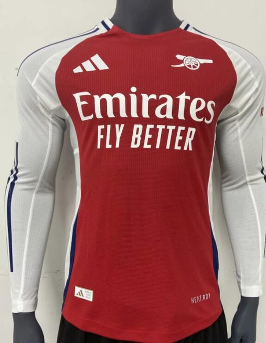 Arsenal Home Long Sleeve Player Football Jersey 2024/2025