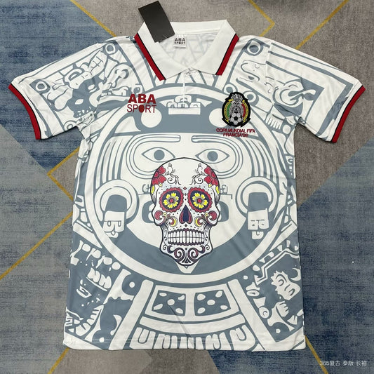Retro Mexico Special Edition Fans Football Jersey 1998