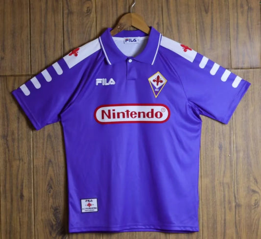 Retro Florence Home Football Jersey 1998/1999
