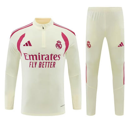 Real Madrid Training Tracksuit Yellow (Kids And Man 10-2XL) 2026/2027