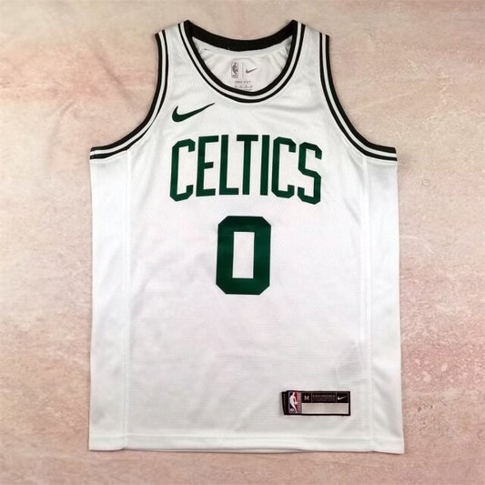 Boston Celtics White Kids #0 TATUM NBA Jerseys 2023