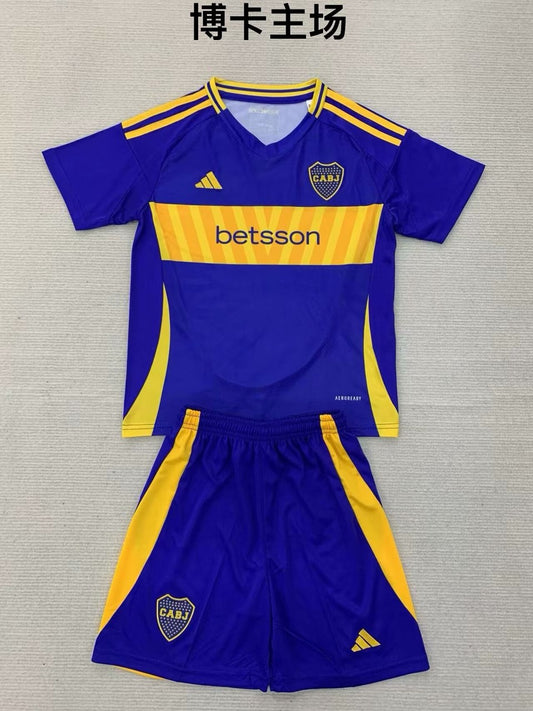 Boca Juniors Home Kids Football Jersey 2024/2025