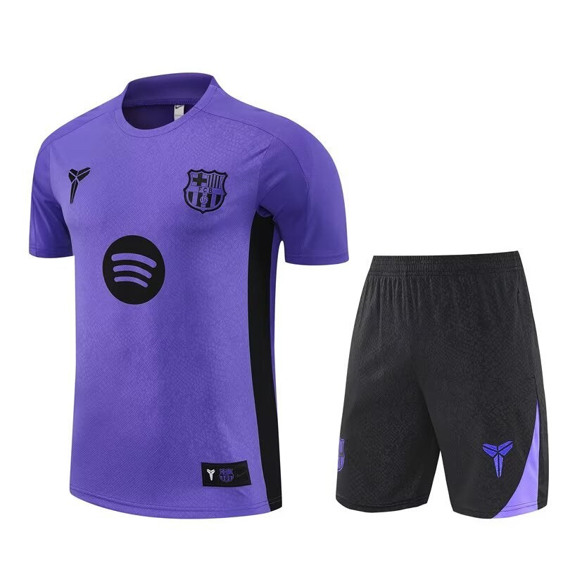 Barcelona Training Fans Kits Football Jersey 2025/2026 (Kids And Man )