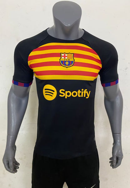 Barcelona Trianing Black Fan Football Jersey 2023/2024