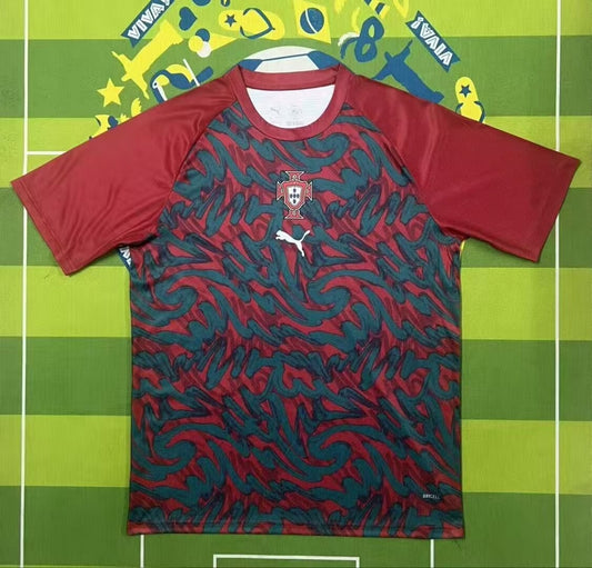 Portugal Training Special Edition Fans Red Football Jersey 2026/2027