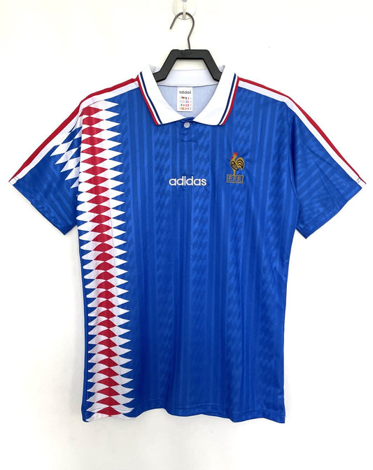 Retro France Home Football Jersey 1994