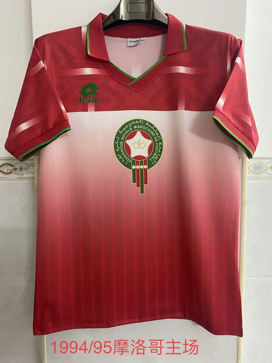 Retro Morocco Home Football Jersey 1994/1995