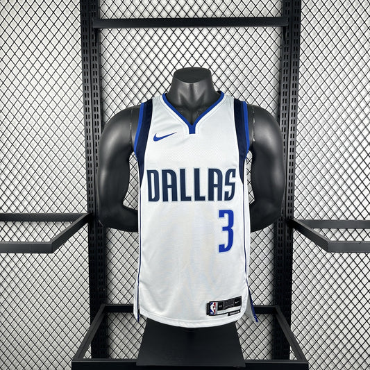 Dallas Mavericks White #3 DAVIS NBA Jerseys 2023