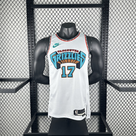 Memphis Grizzlies Retro #17 KAWAMURA NBA Jerseys 2025