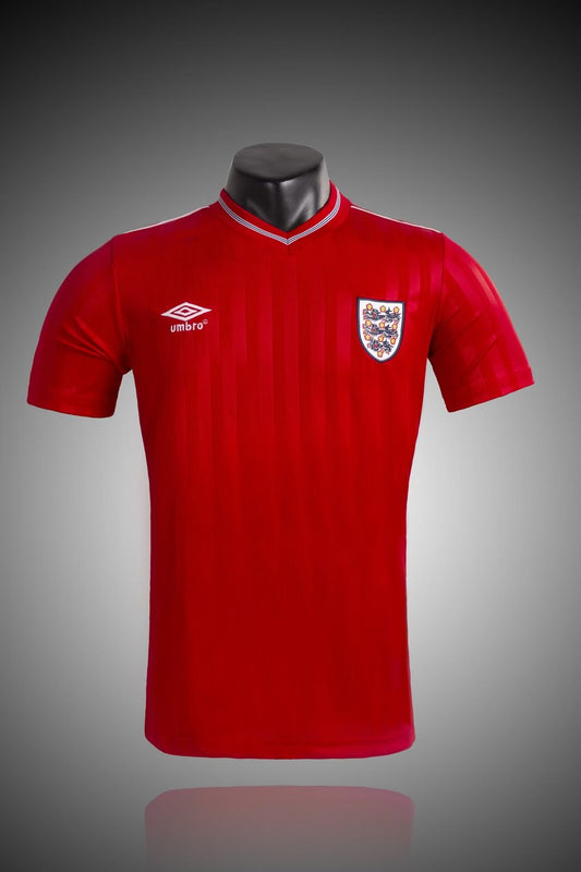 Retro England Home Football Jersey 1986