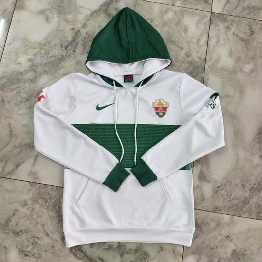 Elche Hoodie White Jacket Tracksuit Football Jersey 2025/2026