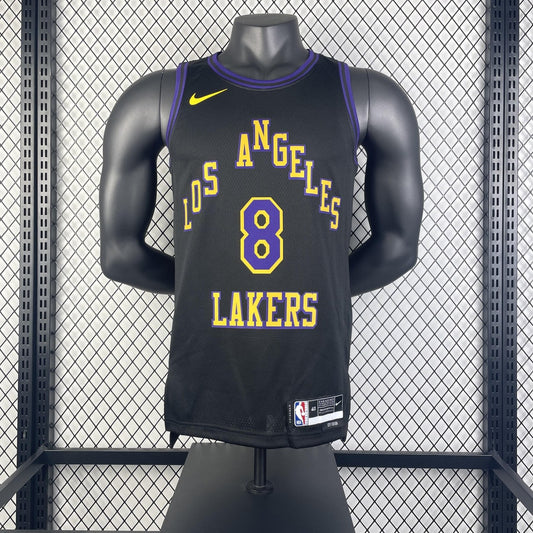 Los Angeles Lakers Kobe #8 BRYANT Black City Edition NBA Jersey 2026