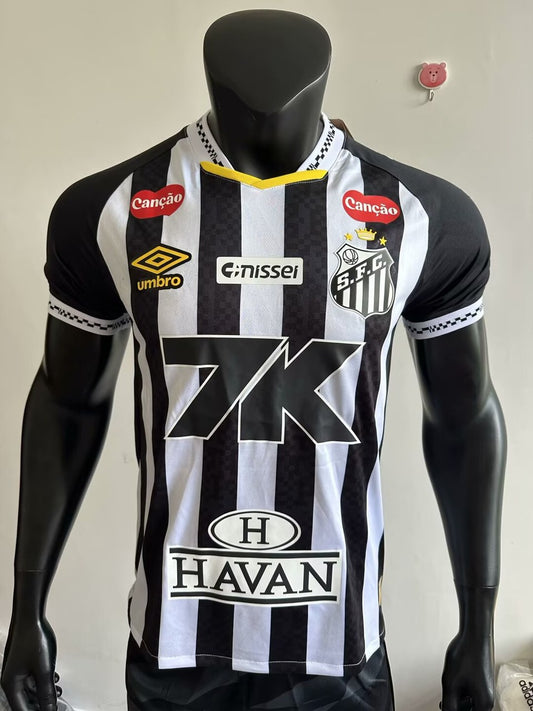 Santos Away Player Football Jersey 2025/2026