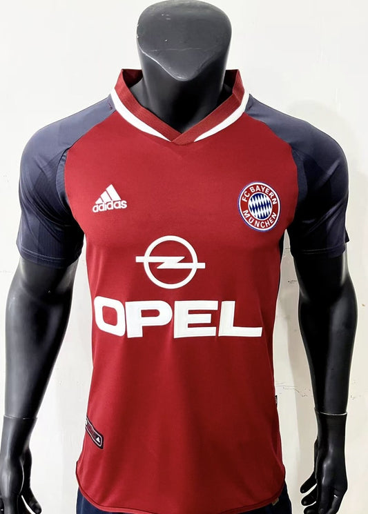 Retro Bayern Munich Home Football Jersey 2001/2002