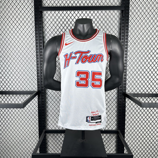 Houston Rockets City Edition White #35 DURANT NBA Season Jerseys 2024