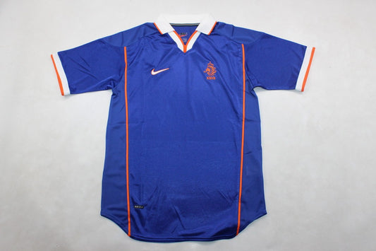Retro Netherlands Away Football Jersey 1998