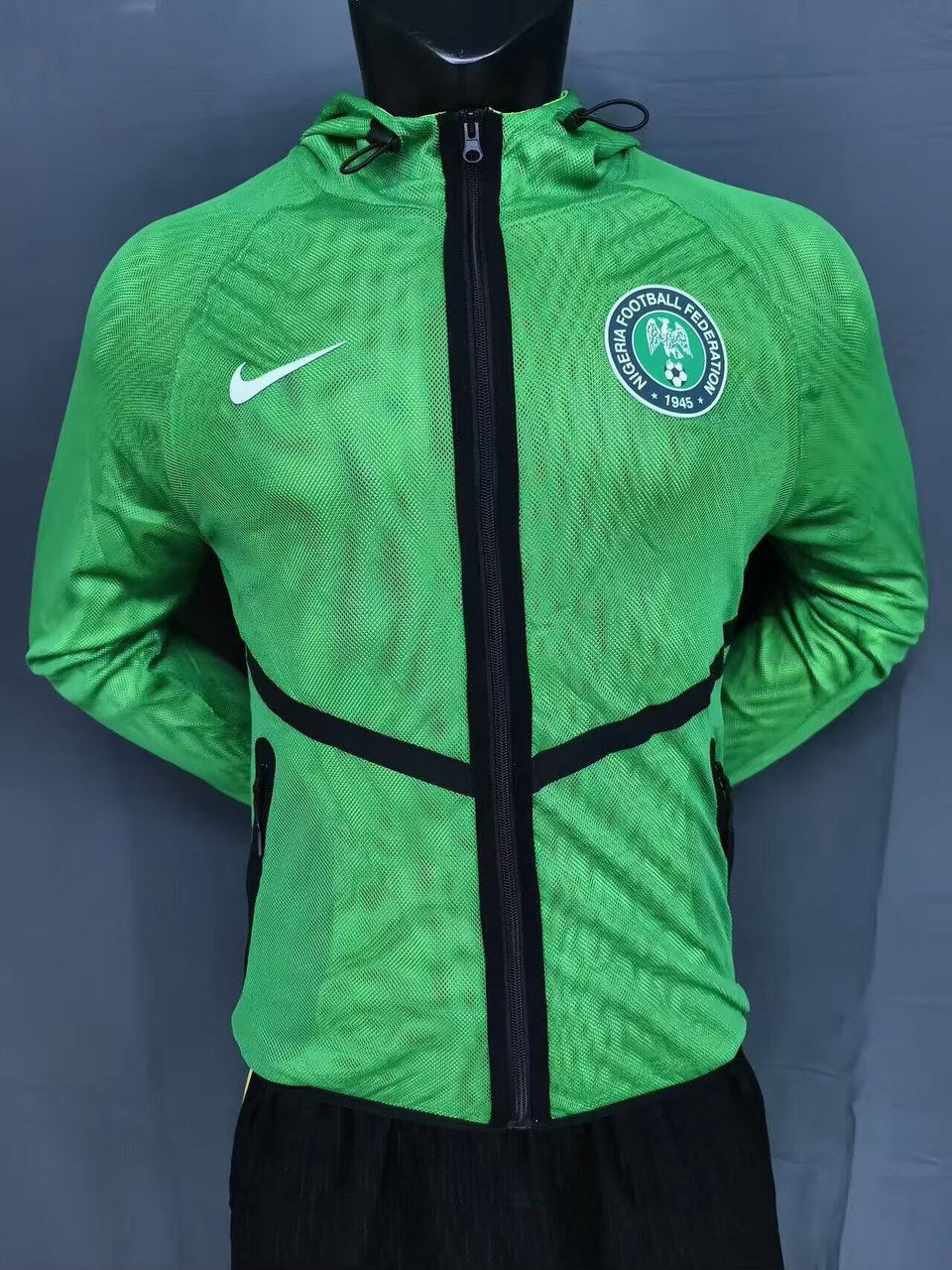 Nigeria Windbreaker Green Football Jersey 2026/2027