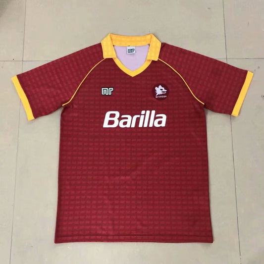 Retro Roma Home Football Jersey 1990/1991