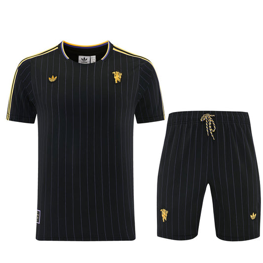 Manchester United T-shirt Black Football Jersey 2025/2026