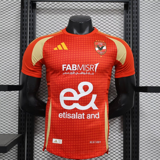 El Ahly Home Player Football Jersey 2024/2025