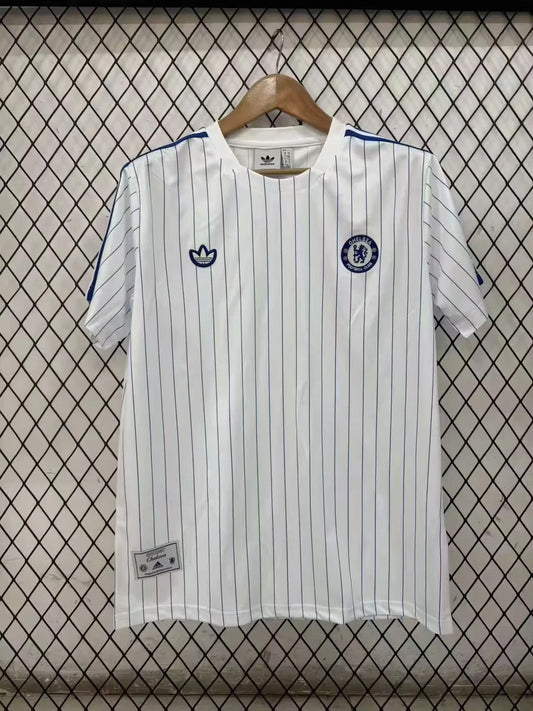 Chelsea T-shirt White Retro Fans Football Jersey 2025/2026