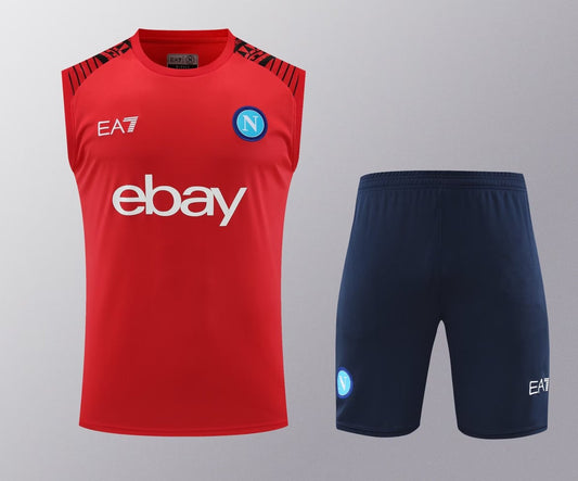 Napoli Training Clothing Vest Set Football Jersey 2024/2025