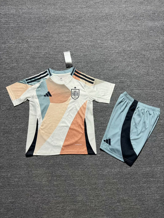 Spain Pre Match Uniform Kids Football Jersey 2024/2025
