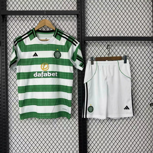 Celtic Home With Pants Sets Fans Football Jersey 2025/2026