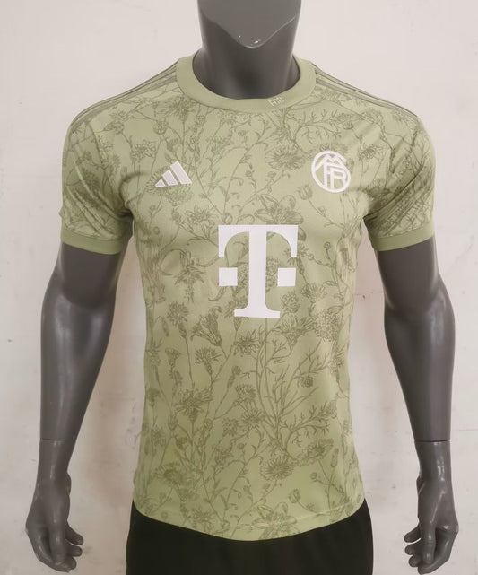 Bayern Munich Beer Edition Tea Green Fans Football Jersey 2023/2024