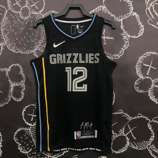 Memphis Grizzlies Honor Edition Black #12 MORANT NBA Jerseys