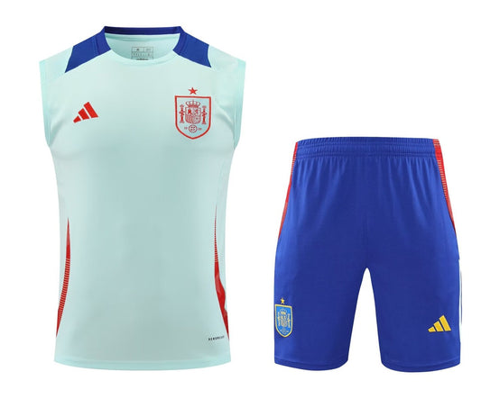 Spain Training Clothing Vest Set Football Jersey 2024/2025