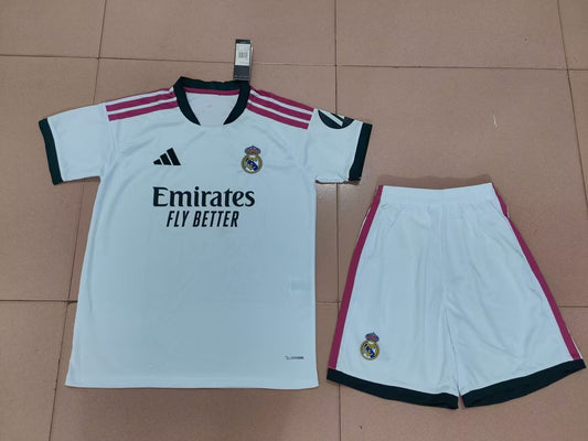 Real Madrid Home With Pants Sets Fans Football Jersey 2026/2027