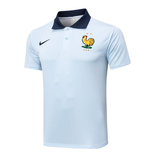 France Polo Fans Blue Football Jersey 2024/2025