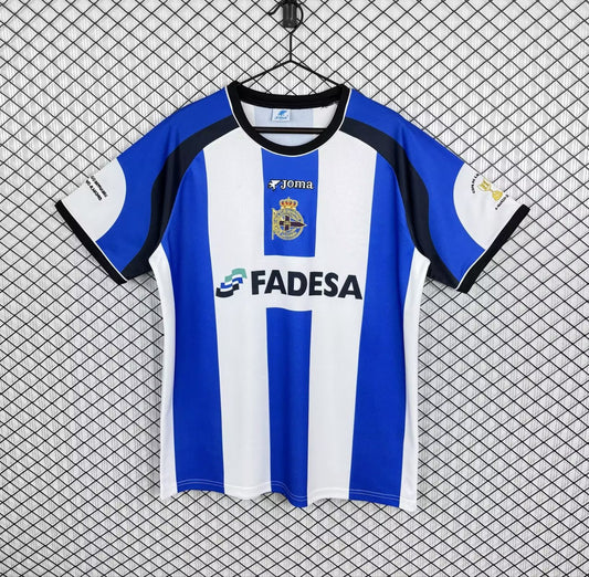 Deportivo Alaves Home Fans Football Jersey 2001/2002
