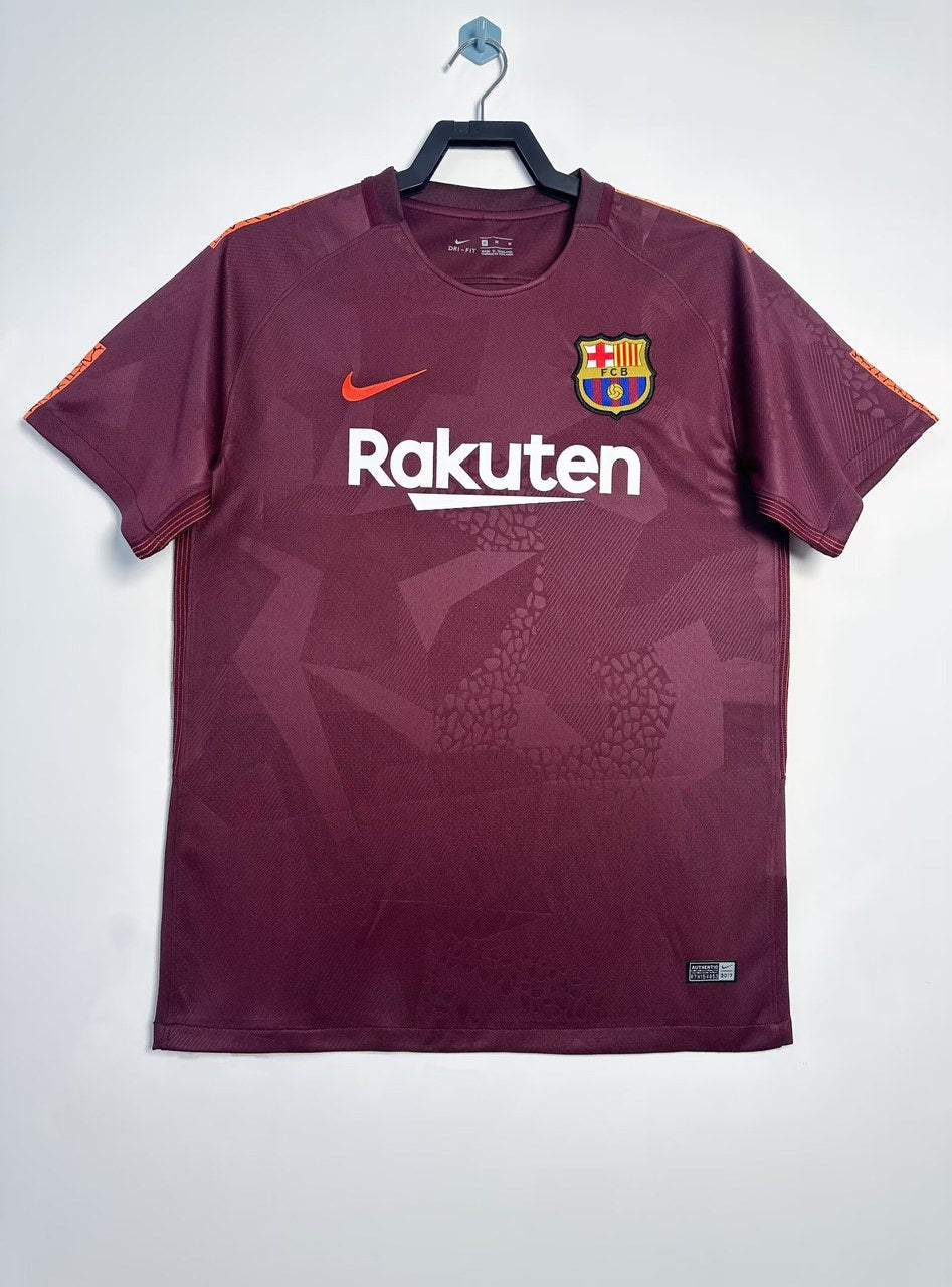 Retro Barcelona 3R Away Fans Football Jersey 2016 2017