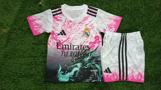 Real Madrid White Special Edition Kids Football Jersey 2025/2026