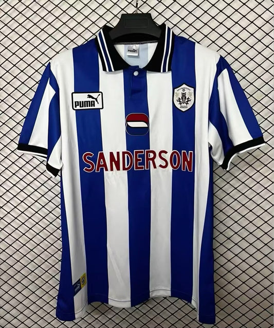 Retro Sheffield Wednesday Home Fans Football Jersey 1998