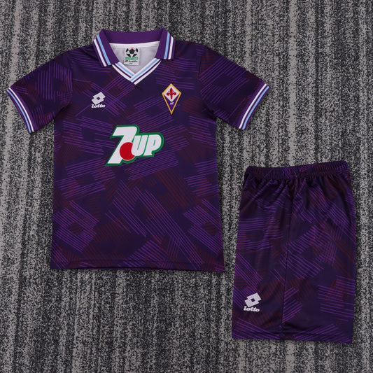 Retro Florence Home Kids Football Jersey 1992/1993