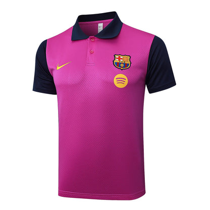 Barcelona Polo Fans Purple Football Jersey 2025/2026