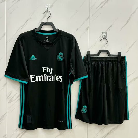Retro Real Madrid Kits Suit Away Fans Football Jersey 2017/2018