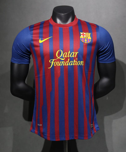 Retro Barcelona Home Player Football Jersey 2011/2012
