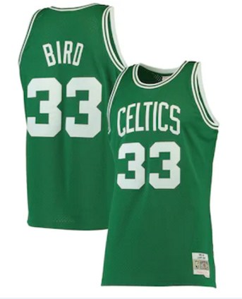 NBA Mitchell & Ness Celtic 33 Green