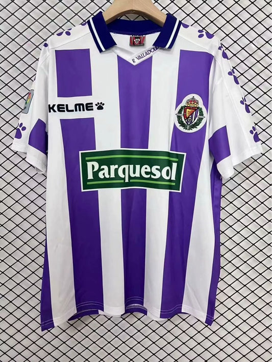 Retro Real Valladolid Home Football Jersey 1995/1996