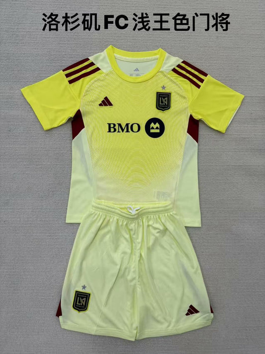Los Angeles FC Goalkeeper Light Yellow Kids 1：1 2024/2025