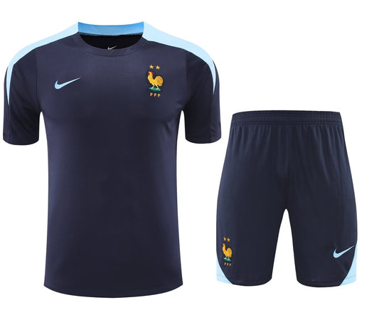 France Training Clothing Set Football Jersey 2024/2025