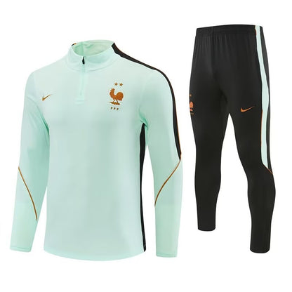 France Training Tracksuit Black (Kids And Man 10-2XL) 2026/2027