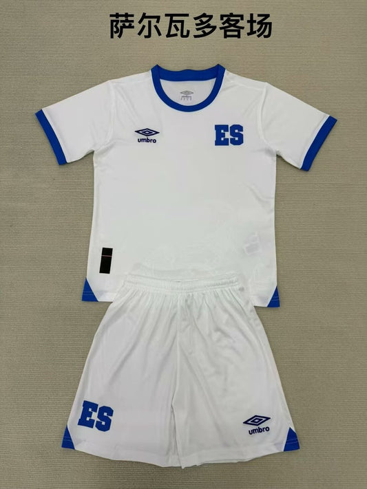 El Salvador Away Fans Football Jersey 2025/2026 (Kids And Man )