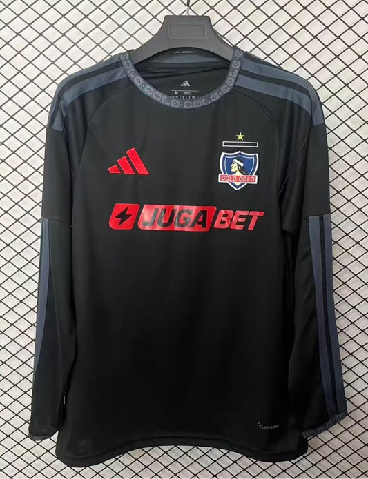 Colo-Colo Away Long Sleeve Fans Football Jersey 2026/2027