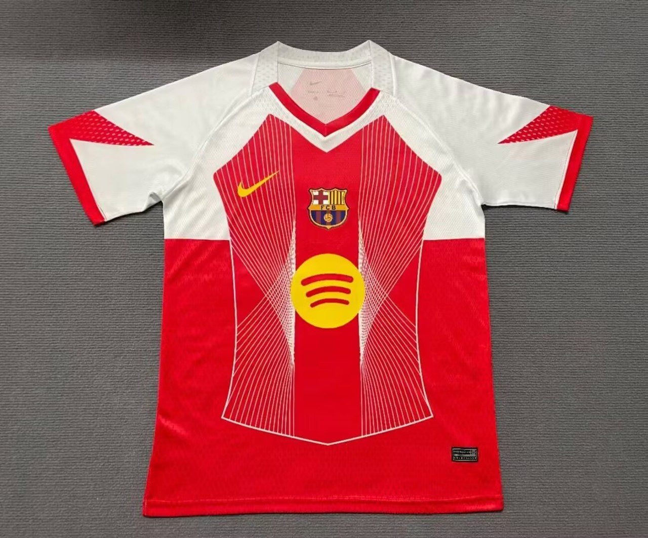 Barcelona Pre Match Outfit Red Fans Football Jersey 2025/2026